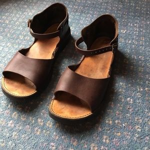 Aurora Shoe Co. Womens Brown New Mexican, size 9C